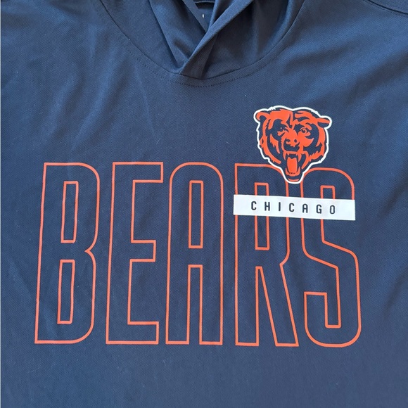 Nike NFL Chicago Bears Navy Dri-FIT Hoodie - Picture 4 of 10